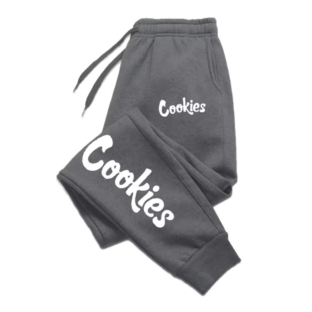 Cookies Men's and women's fashionable loose multi-functional jogging pants.